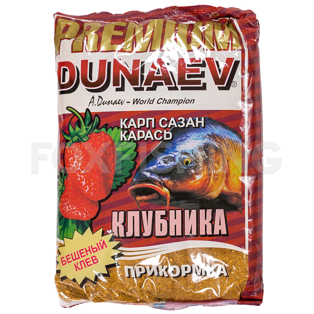 Прикормка Dunaev Premium Карп-Сазан-Карась 1 кг - Интернет-магазин товаров для рыбалки Эбису