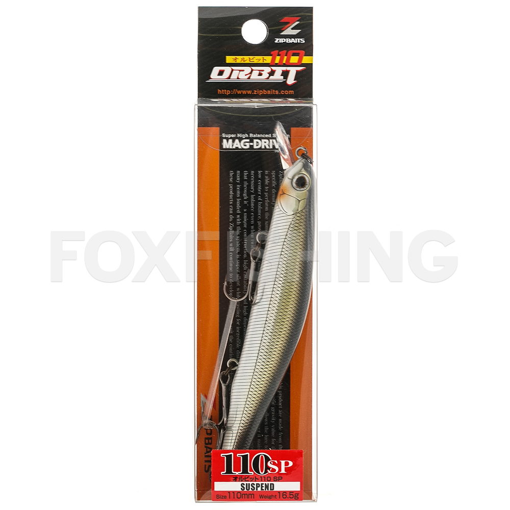 Воблер Zipbaits Orbit 110 Sp-sr 11см. 16,5гр. #300R до 1м. suspending