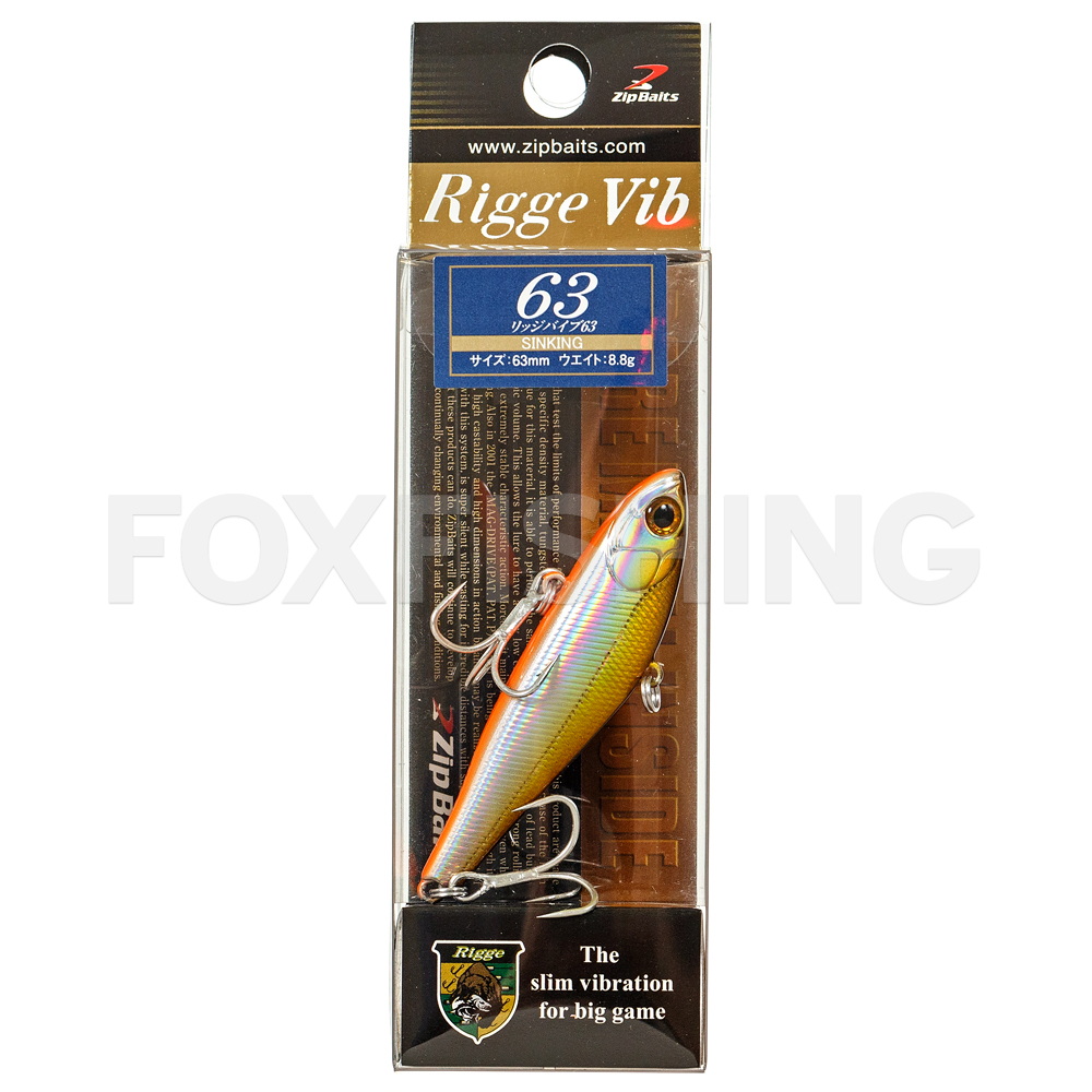 Воблер Zipbaits Rigge Vib63 6,3см. 8,8гр. #223R sinking купить в Москве,  низкие цены в интернет-магазине - FoxFishing.ru