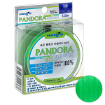 Плетёный шнур Hanzo Pandora Premium X8 125м. 0.10мм. Flash Green купить в Москве, низкие цены в интернет-магазине - FoxFishing.ru