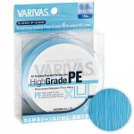 Плетеный шнур Varivas High Grade  X4 150м. 0.128мм. WATER BLUE