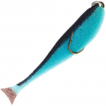 Поролоновые рыбки Контакт Незацепляйка 10см сине-черная (двойник)
