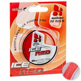Зимняя Salmo Hi-tech Ice Red 30м. 0.10мм. RED