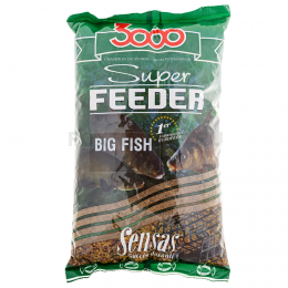 Прикормка Sensas 3000 Super FEEDER Big Fish(Gros Poissons) 1кг