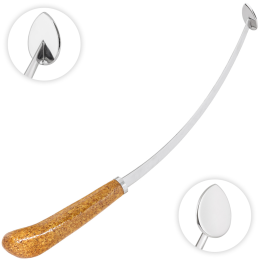 #05 общая длина 45см. (нож 27.5см.) пятка капля (4,1/3)