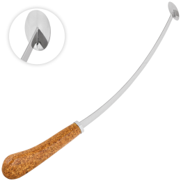 #201общая длина 44.5см. (нож 27.5см.)  пятка овал (4.1/2.7)