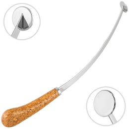 #171 общая длина 43,5см. (нож 26см.) пятка круг (3,2/3,2)