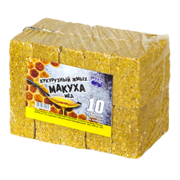 Кукурузный жмых с отверстием МЁД 1уп. / 320гр. (10шт. по 32гр.)