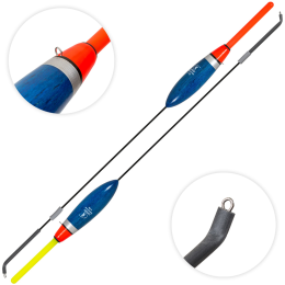 2гр. 21см. 2шт. антенна 4,5мм. /цв. Красный+Шартрез