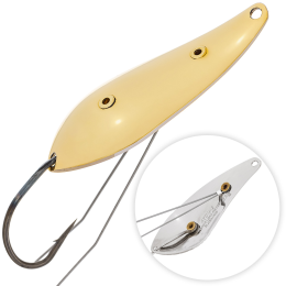 6,5см. 12гр. цв. латунь/никель (незацепляйка)