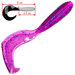 7,5см. вес: 5,2гр. 10шт. #TLC053