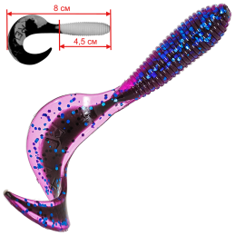 7,5см. вес: 5,2гр. 10шт. #TLC054
