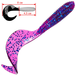 7,5см. вес: 5,2гр. 10шт. #TS165