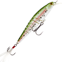 9,5см. 11гр. Rainbow Trout до 1,2м. suspending 