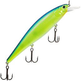 12,8см. 28гр. Chartreuse Blue до 1,5м. suspending 