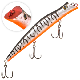 13см. 17,5гр. A243ES Grey Shadow Mat Tiger до 0,2м. floating 