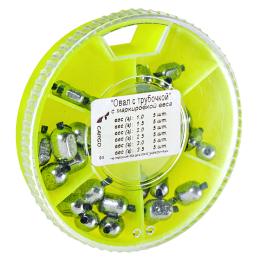 Набор грузил с трубочкой 1,0-3,5гр